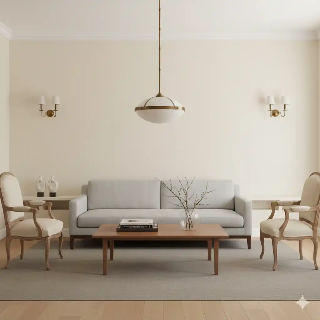 Balanced Transitional design style