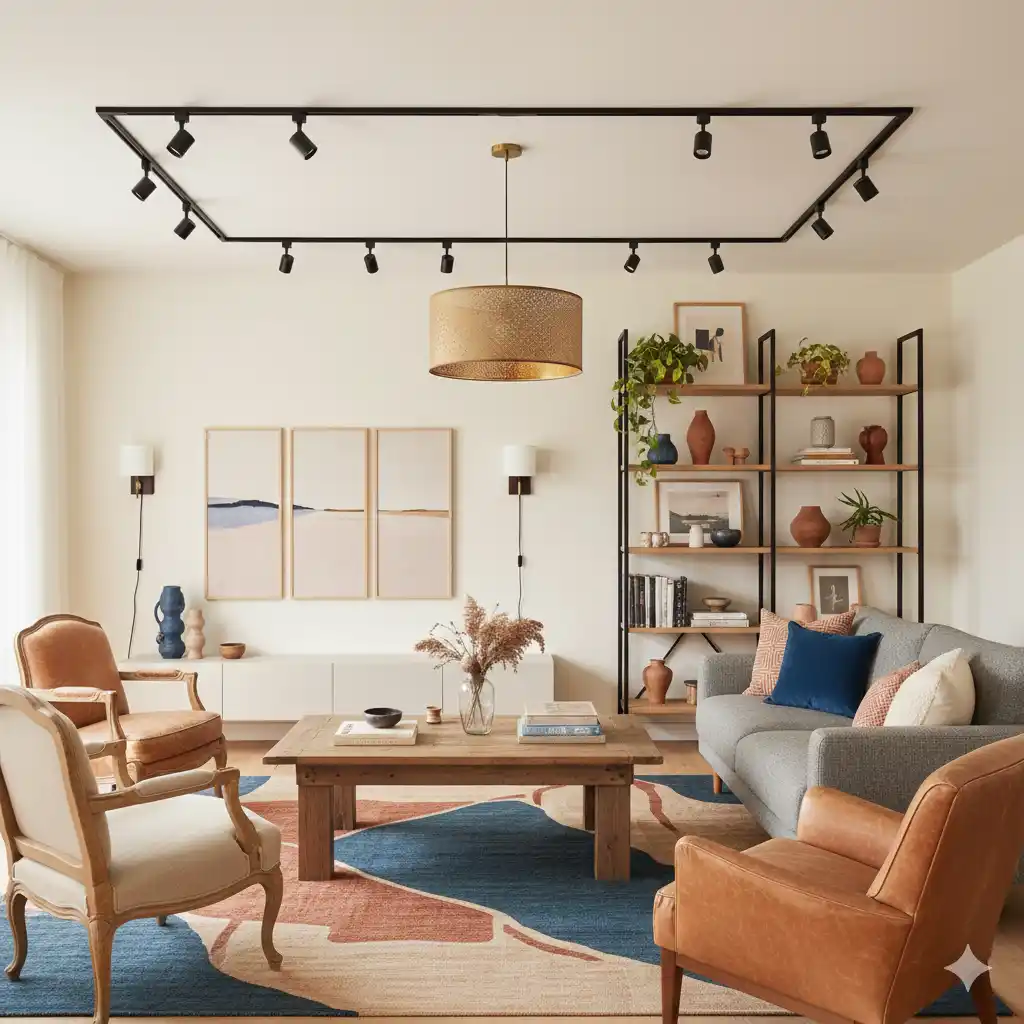 Balanced Eclectic design style