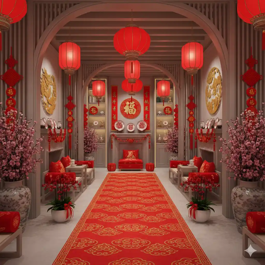 Chinese New Year design style