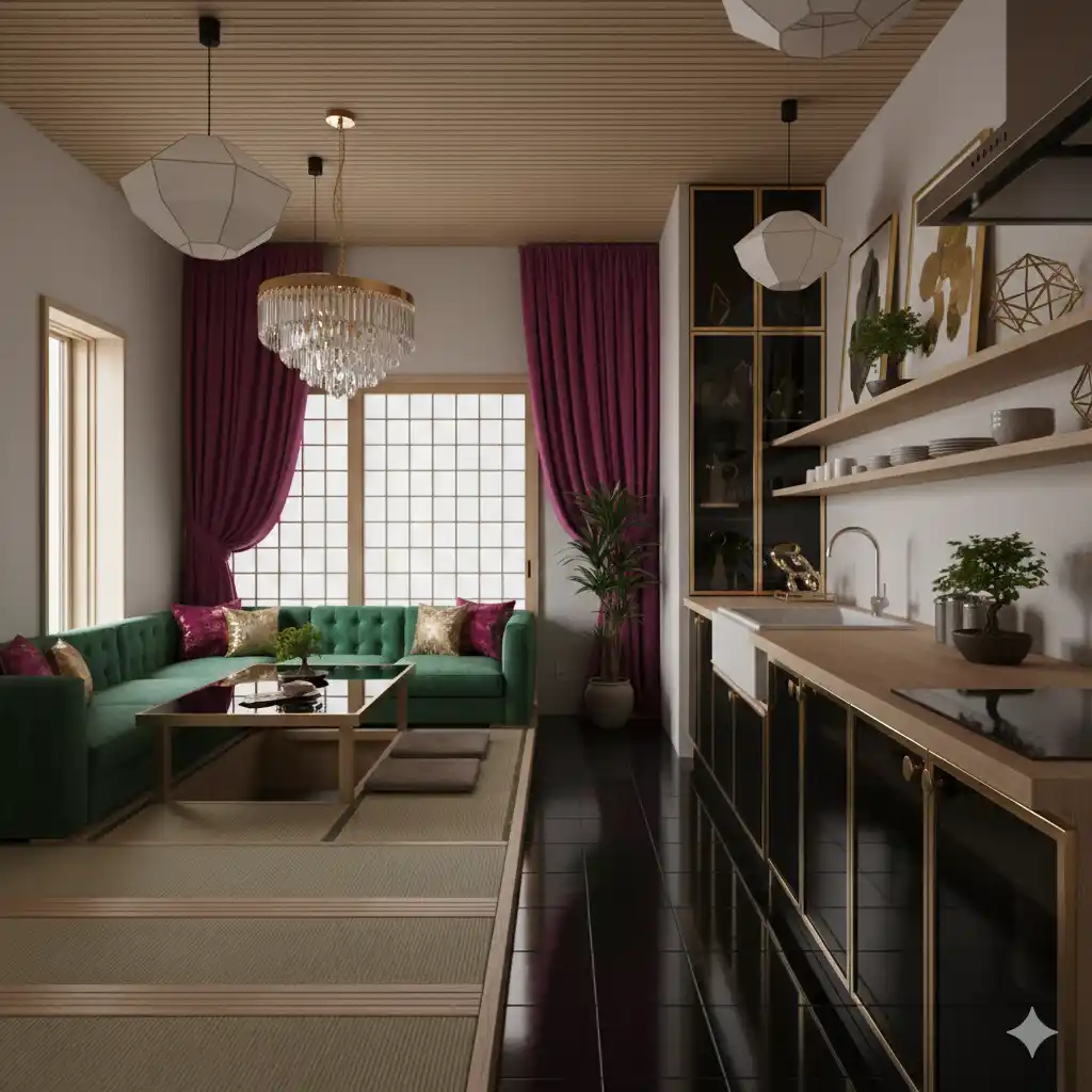 Hollywood Glam design style